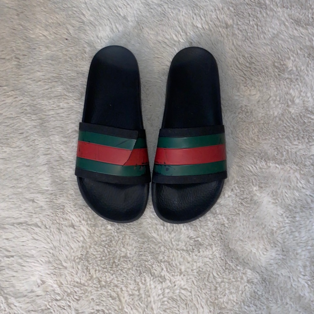 Authentic men Gucci slides